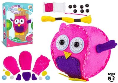 Opakowanie Zestaw kreatywny do szycia Sowa