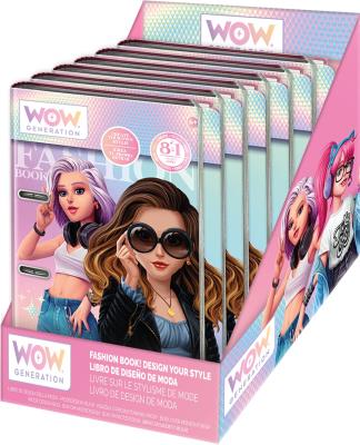 Zestaw kreatywny Fashion Book WOW00054. Wydawca: Kids Euroswan. SmakLiter.pl Opakowanie Zestaw kreatywny Fashion Book WOW00054