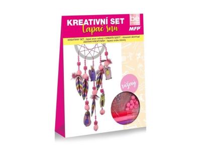 Opakowanie Zestaw kreatywny łapacz snów różowy