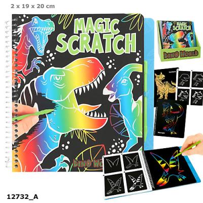 Opakowanie Zestaw kreatywny Magic Scratch Dino 12732A