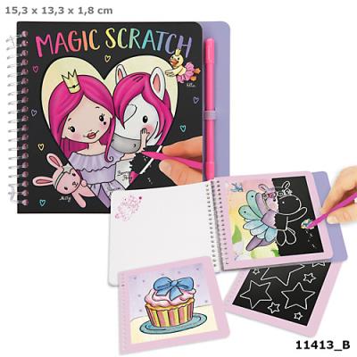 Opakowanie Zestaw kreatywny Magic Scratch mini Princess Mim 11413B