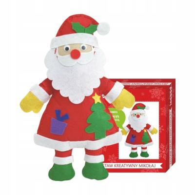 Opakowanie Zestaw kreatywny Mikołaj do uszycia