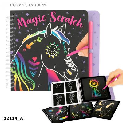Opakowanie Zestaw kreatywny Mini Magic Scratch Miss Melody  12114A