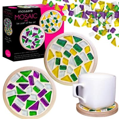Opakowanie Zestaw kreatywny Mozaika - Podstawka okrągła