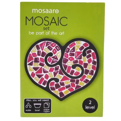 Zestaw kreatywny Mozaika - Serce. Wydawca: Roter Kafer. SmakLiter.pl Opakowanie Zestaw kreatywny Mozaika - Serce