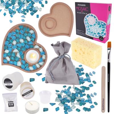 Zestaw kreatywny Mozaika - Świecznik Serce. Wydawca: Roter Kafer. SmakLiter.pl Opakowanie Zestaw kreatywny Mozaika - Świecznik Serce