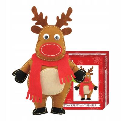 Opakowanie Zestaw kreatywny renifer do uszycia