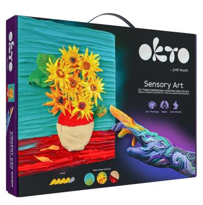 Opakowanie Zestaw kreatywny - Słoneczniki 30x40cm