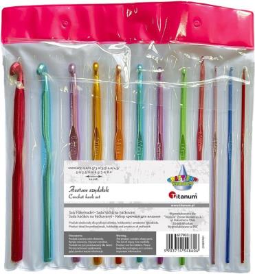 Opakowanie Zestaw kreatywny Szydełka metalowe 145mm 12szt