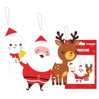 Opakowanie Zestaw kreatywny - Zawieszki z pianki 3szt