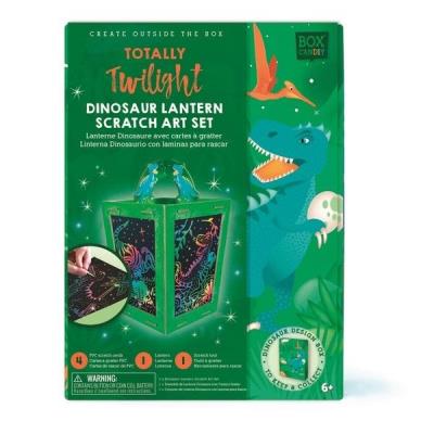 Opakowanie Zestaw kreatywny zdrapka Lampion Dino