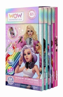 Zestaw kredki 48 kolorów + notes WOW. Wydawca: Kids Euroswan. SmakLiter.pl Opakowanie Zestaw kredki 48 kolorów + notes WOW