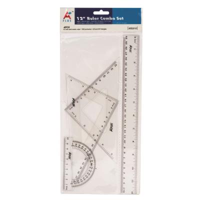 Opakowanie Zestaw kreślarski Beifa-Aplus z linijką 30cm Etui