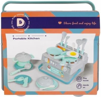 Opakowanie Zestaw kuchenny z kuchenką i z akcesoriami