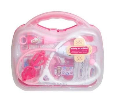 Opakowanie Zestaw lekarski z polskim głosem różowy