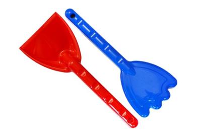 Opakowanie Zestaw łopatka i grabki w siatce