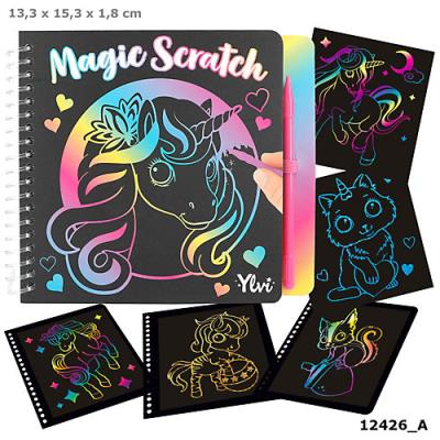 Opakowanie Zestaw Mini Magic Scratch Ylvi z jednorożcem 12426A