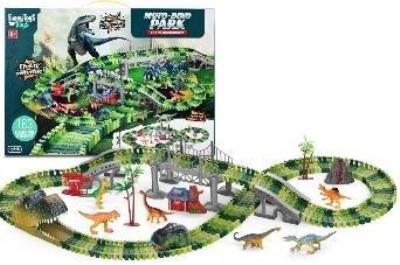 Opakowanie Zestaw moto-dino park tor samochodowy 183el