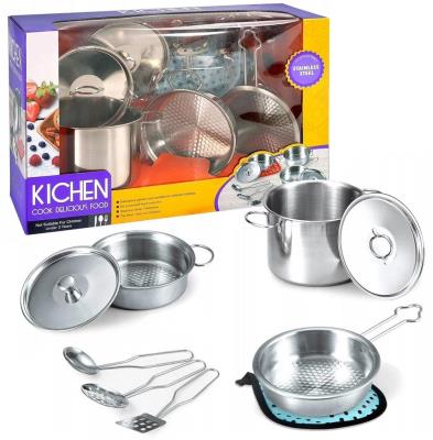 Opakowanie Zestaw naczyń metalowych 9el