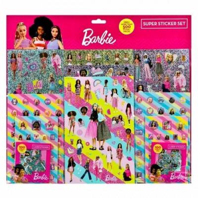 Opakowanie Zestaw naklejek Barbie 500szt