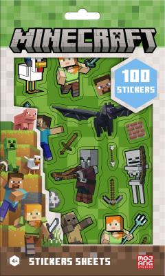 Zestaw naklejek Minecraft  92 szt.MC00039. Wydawca: Kids Euroswan. SmakLiter.pl Opakowanie Zestaw naklejek Minecraft  92 szt.MC00039