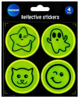 Opakowanie Zestaw naklejek odblaskowych 4szt
