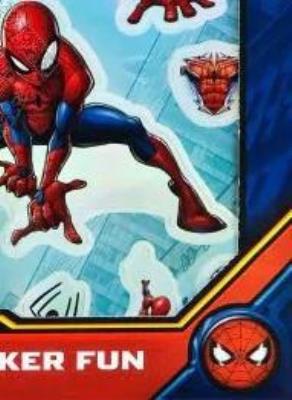 Opakowanie Zestaw naklejek Spider Man