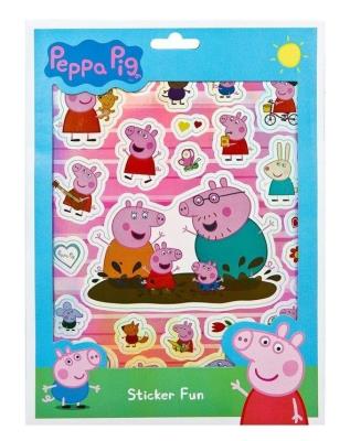 Opakowanie Zestaw naklejek Świnka Peppa