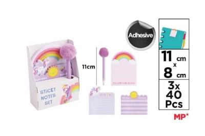 Opakowanie Zestaw notes z ołówkiem Unicorn