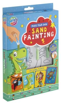 Zestaw obrazków samoprzylepnych +kolorowy piasek ZESTAW NIEBIESKI. Wydawca: ANTELLA. SmakLiter.pl Opakowanie Zestaw obrazków samoprzylepnych +kolorowy piasek ZESTAW NIEBIESKI