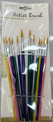 Zestaw pędzelków. Wydawca: ADAR. SmakLiter.pl Opakowanie Zestaw pędzelków