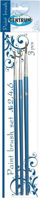 Zestaw pędzli okrągłych 3szt.. Wydawca: Centrum. SmakLiter.pl Opakowanie Zestaw pędzli okrągłych 3szt.