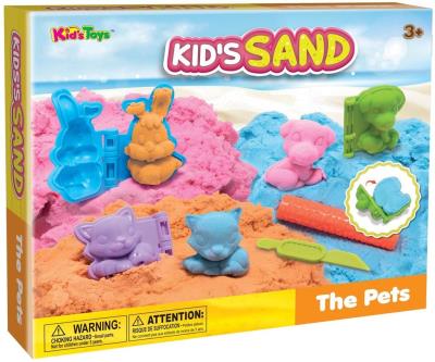 Opakowanie Zestaw piasek kinetyczny 300g z foremkami