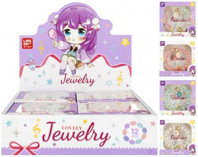 Opakowanie Zestaw piękności bransoletki Kwiat 1szt.mix