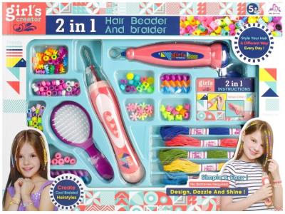 Opakowanie Zestaw piękności do zaplatania włosów