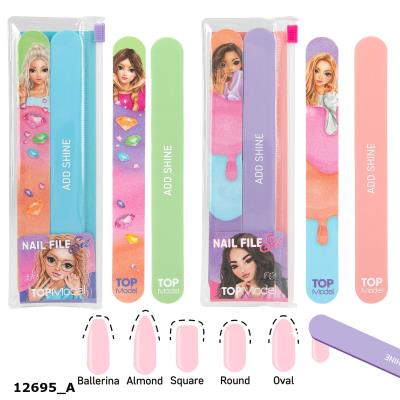 Opakowanie Zestaw pilniczek i polerka do paznokci Top Model BEAUTY&ME 12695A