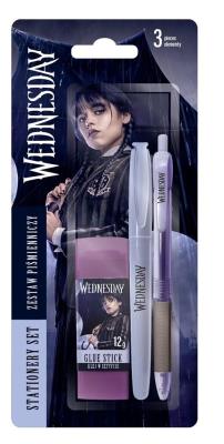 Zestaw piśmienniczy 3el Wednesday ASTRA. Wydawca: ASTRA papiernicze. SmakLiter.pl Opakowanie Zestaw piśmienniczy 3el Wednesday ASTRA