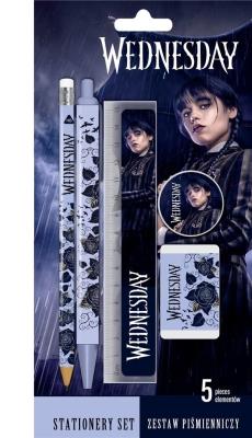 Zestaw piśmienniczy 5el Wednesday ASTRA. Wydawca: ASTRA papiernicze. SmakLiter.pl Opakowanie Zestaw piśmienniczy 5el Wednesday ASTRA