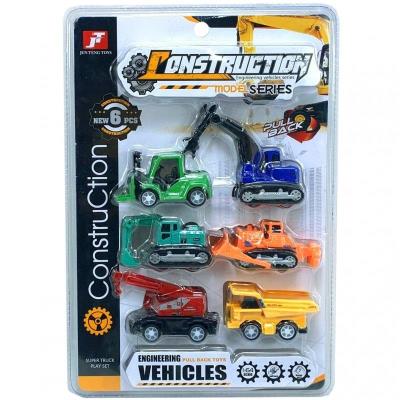 Opakowanie Zestaw pojazdów budowlanych 6szt