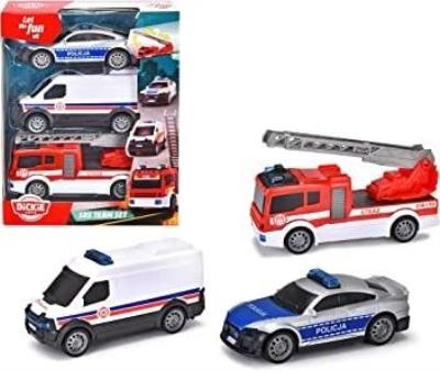 Opakowanie Zestaw pojazdów ratunkowych SOS 3szt