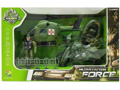 Opakowanie Zestaw pojazdów wojskowych z figurkami
