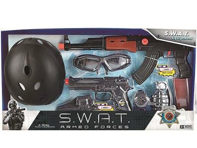 Opakowanie Zestaw policyjny z hełmem