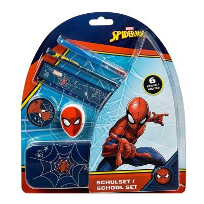 Opakowanie Zestaw przyborów szkolnych Spider-Man 6el