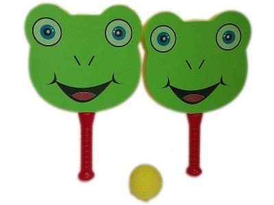 Zestaw rakietek piankowych z piłeczką. Wydawca: ADAR. SmakLiter.pl Opakowanie Zestaw rakietek piankowych z piłeczką