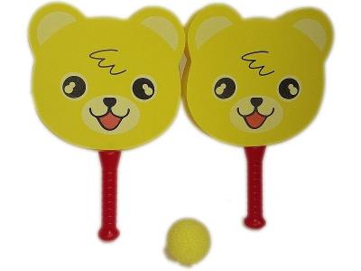 Opakowanie Zestaw rakietek piankowych z piłeczką