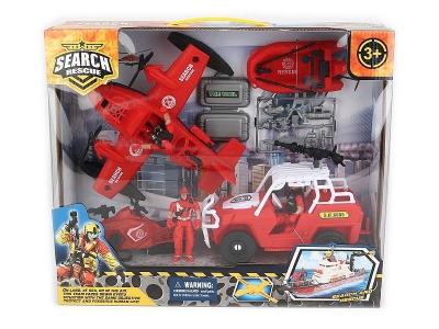 Opakowanie Zestaw ratunkowy - pojazdy, figurki