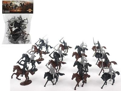 Opakowanie Zestaw rycerzy z końmi 32szt