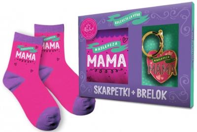Opakowanie Zestaw skarpety + brelok La Viva-Mama