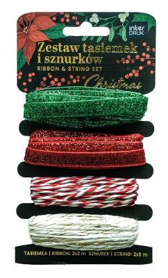 Opakowanie Zestaw tasiemek i sznurków Christmas