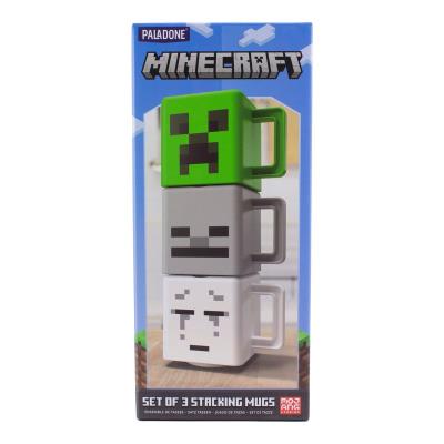 Opakowanie Zestaw trzech kubków MINECRAFT STACKING MUGS